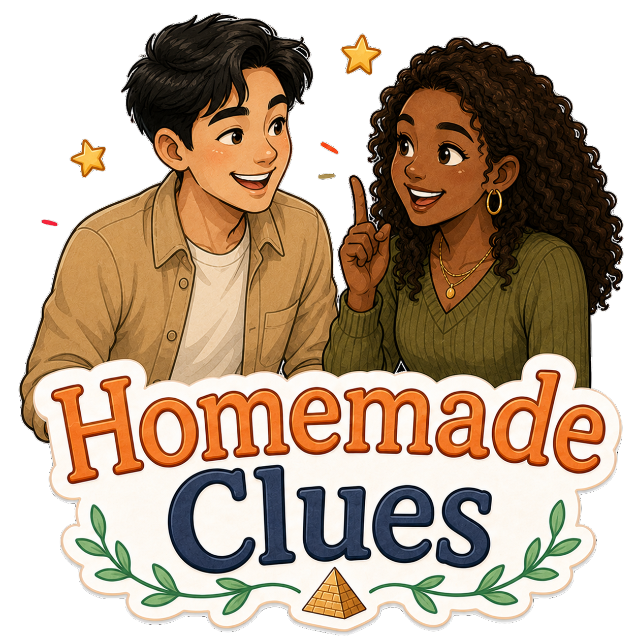 Homemade Clues logo